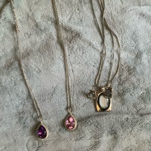 Necklace and earrings